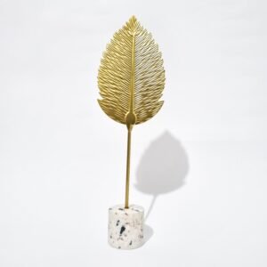 Figura Hoja Dorada Grande 27 cm