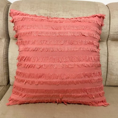 Funda Cojin Coral Flecos 45x45cm