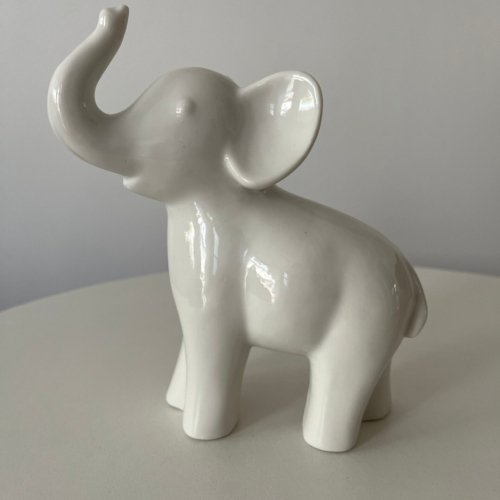 Figura Blanco Elefante B 17×8,5 cm